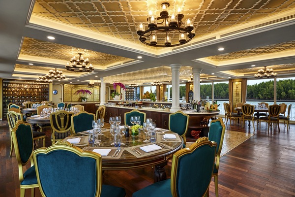 UNIWORLD Boutique River Cruises, Mekong Jewel, Restaurant 2.jpg